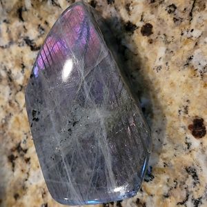 Labradorite free form pink sunset
